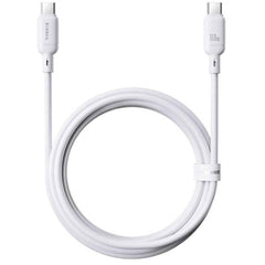 Baseus Silky Series Fast Charging Cable Type C To Type C 100w 1m White