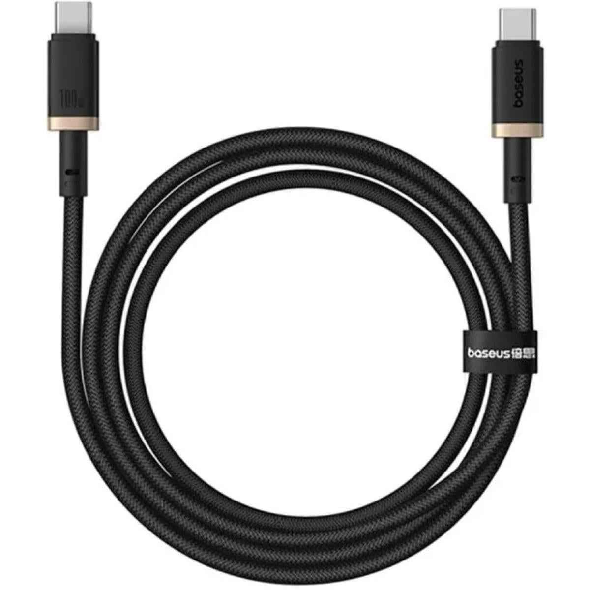 Baseus Dura Series Fast Charging Cable Type C To Type C 100w 1m Black