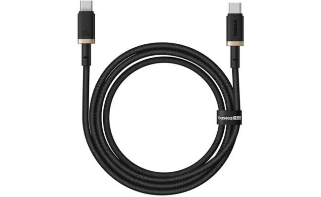 Baseus Dura Series Fast Charging Cable Type - C to Type - C 100W 1 meter - Black