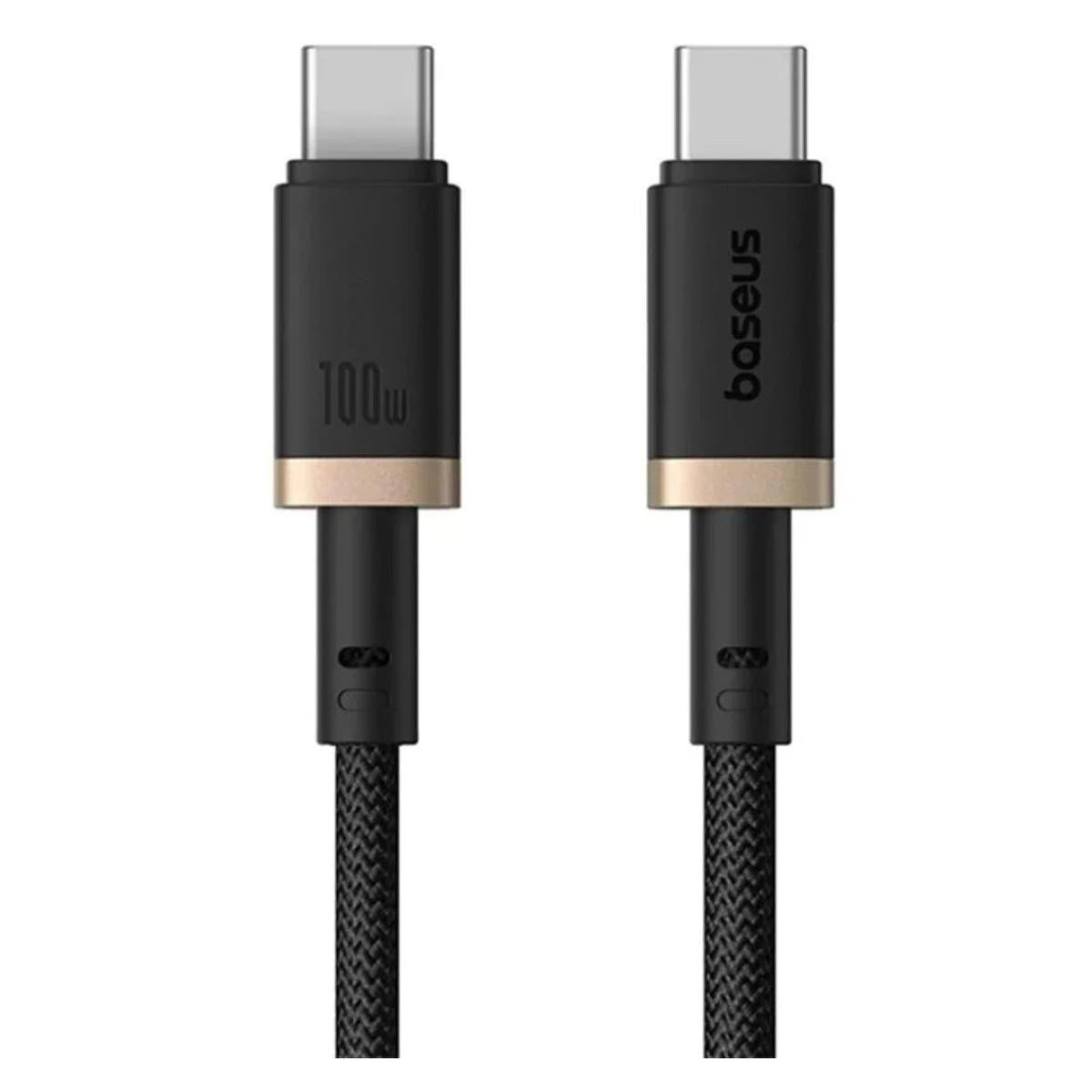 Baseus Dura Series Fast Charging Cable Type - C to Type - C 100W 1 meter - Black