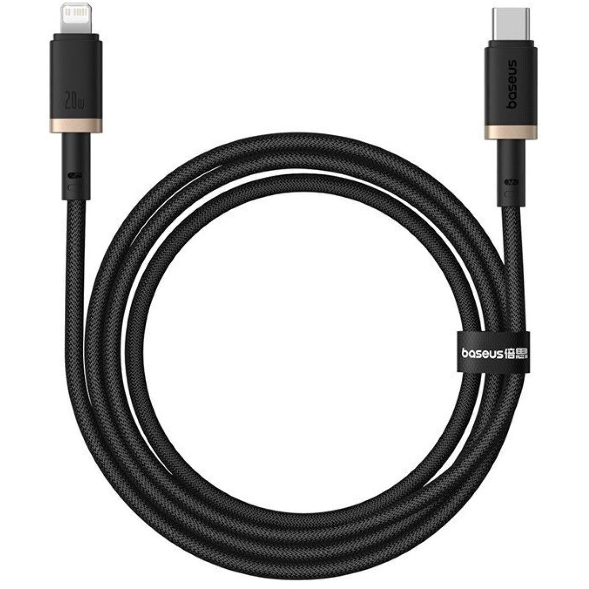Baseus Dura Braided USB-C to Lightning Cable 20W 1M - Black