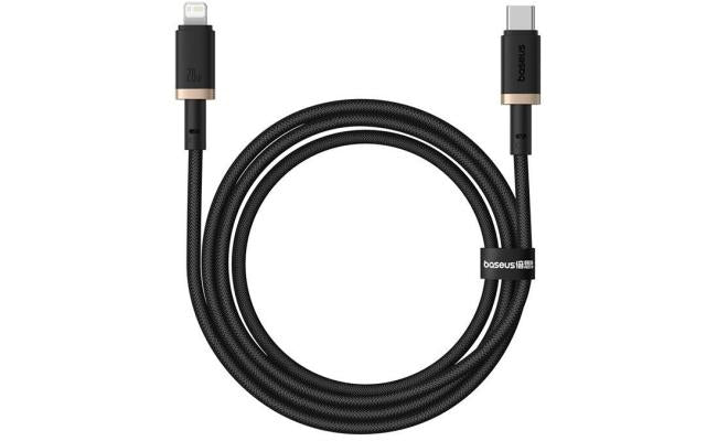 Baseus Dura Braided USB - C to Lightning Cable 20W 1 meter - Black with USB cable