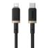Baseus Dura Braided USB - C to Lightning Cable 20W 1 meter - Black with USB cable