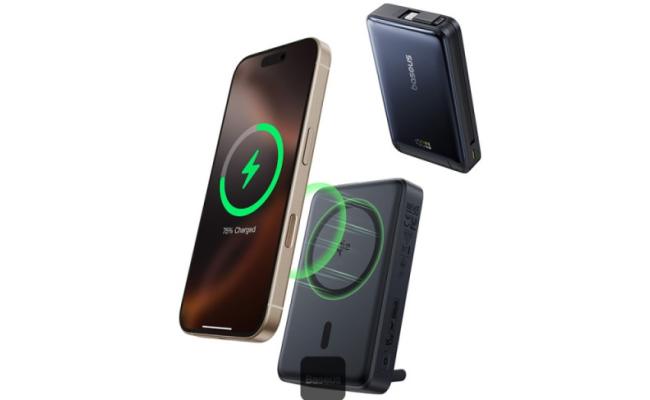 Baseus Nomos 3 In 1 10000mah Power Bank QI2 Certified 15w Wireless Charger