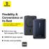 Baseus Nomos 3 In 1 10000mah Power Bank QI2 Certified 15w Wireless Charger