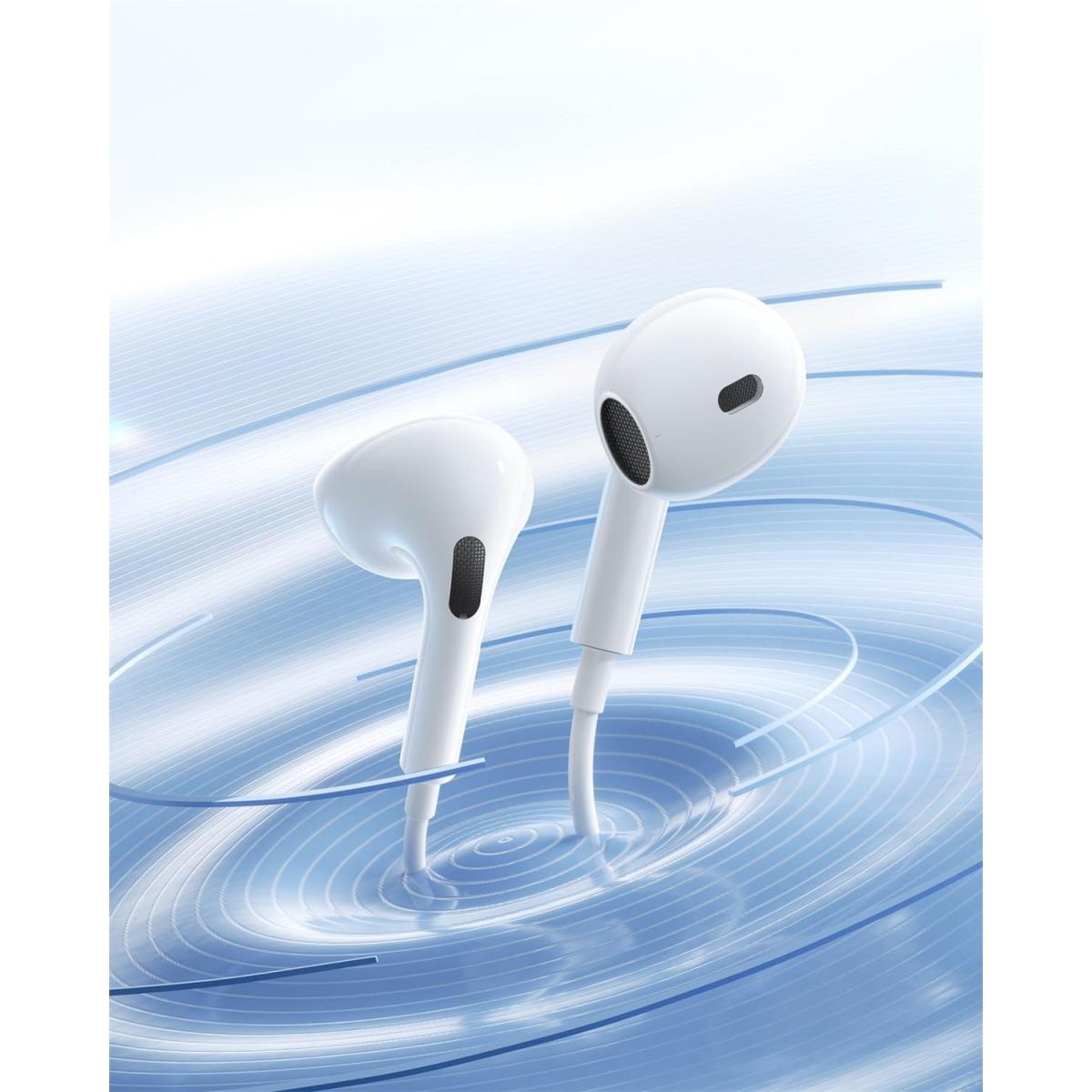 Baseus Encok CZ19 Type C Wired Earphones - USB - C In Ear Headphones with Microphone & Volume Control