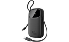 Baseus Powerbank 20000mAh 45W with Integrated USB - C Cable, USB cable