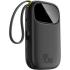 Baseus Powerbank 20000mAh 45W with Integrated USB - C Cable, USB cable