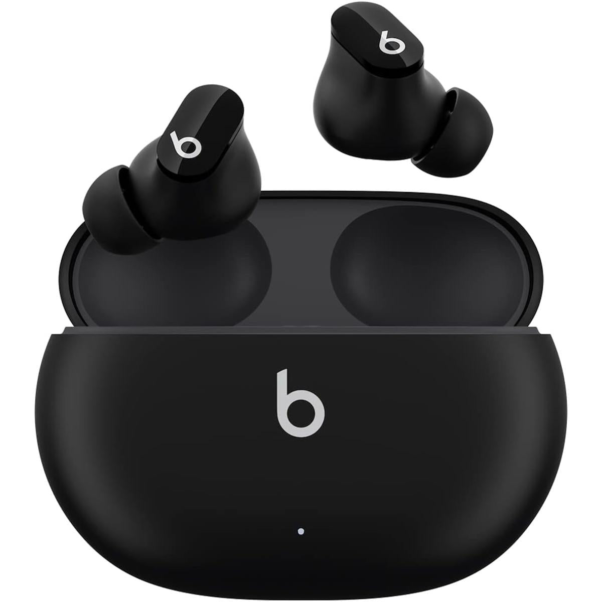 Beats Studio Buds True Wireless Noise Cancelling Earbuds Compatible With Apple & Android, Built In Microphone, Ipx4 Rating, Sweat Resistant Earphones, Up To 8 Hours Of Listening Time Black - CompuMe