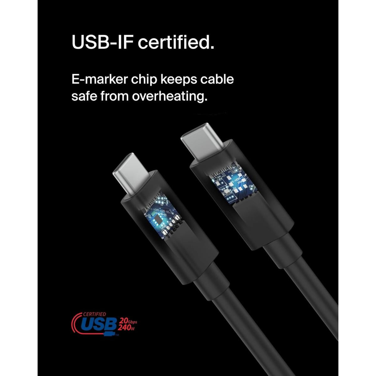 Belkin USB cable for device connectivity