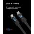 Belkin Conne Usb4 Cable (4ft/1.2m Power Cable), Usb C To Usb C Cable W/ 240w Power Delivery + 20gbps Usb4 Compliant Power Cable, Compatible With Macbook, Windows, Chromebook, & More Black Belkin Conne Usb4 Cable (4ft/1.2m Power Cable), Usb C To Usb C Cable W/ 240w Power Delivery + 20gbps Usb4 Compliant Power Cable, Compatible With Macbook, Windows, Chromebook, & More Black