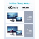 Anker 332 USB‑C Hub – 5‑in‑1 Connectivity, 4K HDMI, 5Gbps USB‑C & USB‑A Data Ports, 100W PD‑IN Pass‑Through Charging, Compact Design - 18 Months Warranty