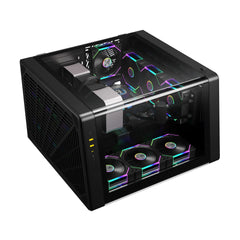 GAMDIAS NESO P1 PRO ARGB FULL TOWER GAMING CASE - BLACK