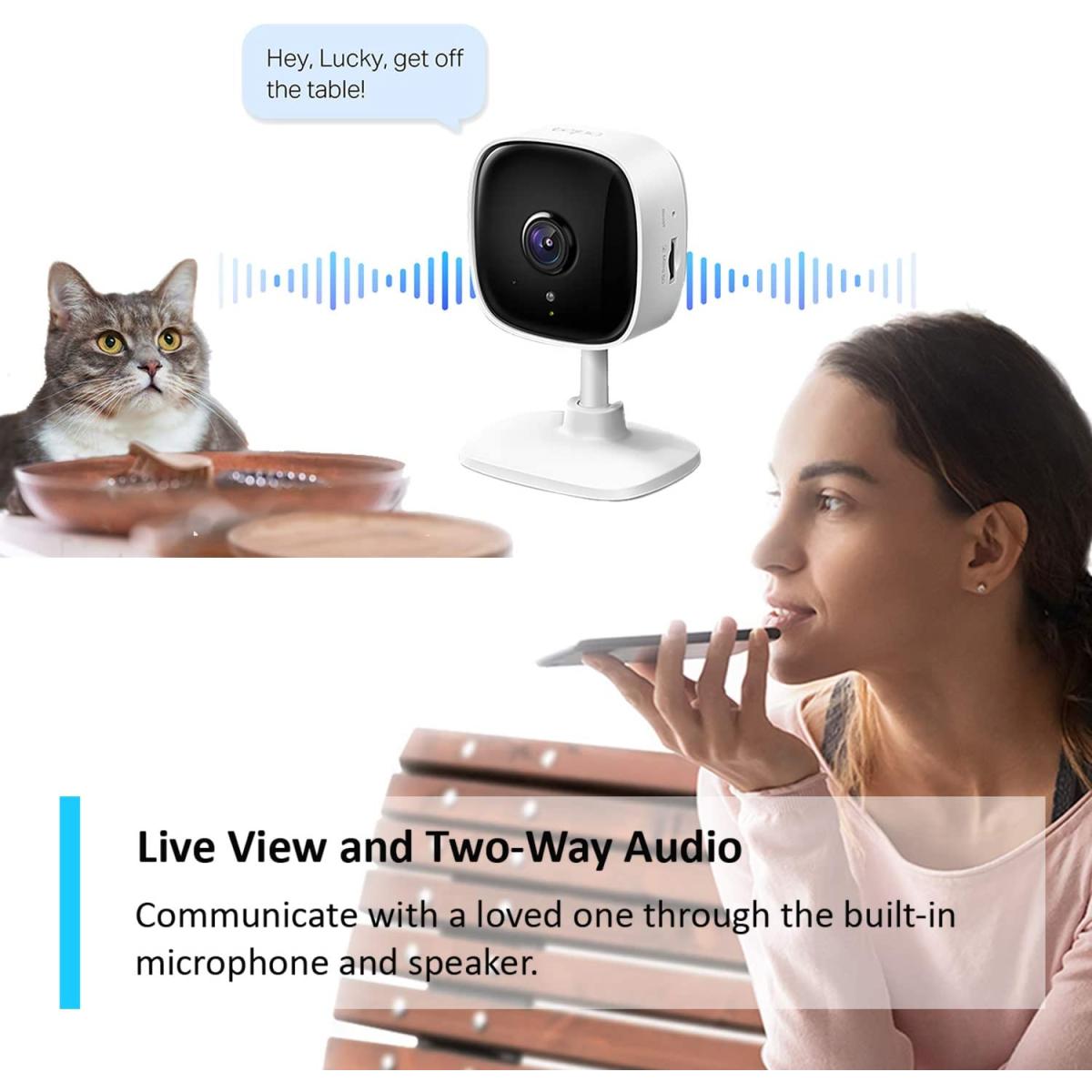TP - Link Tapo C100 security camera for surveillance systems