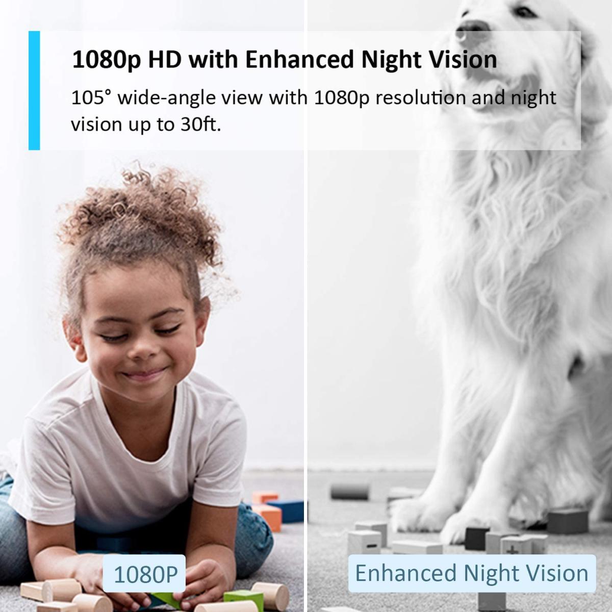 TP - Link Tapo C100 security camera for surveillance systems