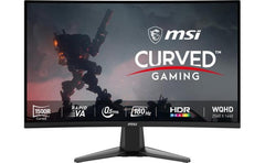 MSI MAG 32CQ6F 32" WQHD 2K Rapid VA Curved 1500R 180Hz 0.5ms HDR 400 Frameless AMD FreeSync w/ 2x HDMI & Display Port