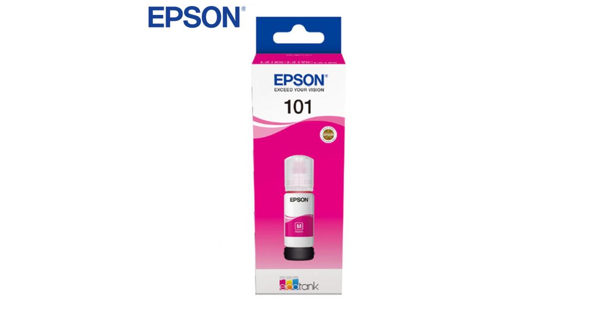 Epson 101 ECOTANK MAGENTA INK BOTTLE C13T03V34A - CompuMe