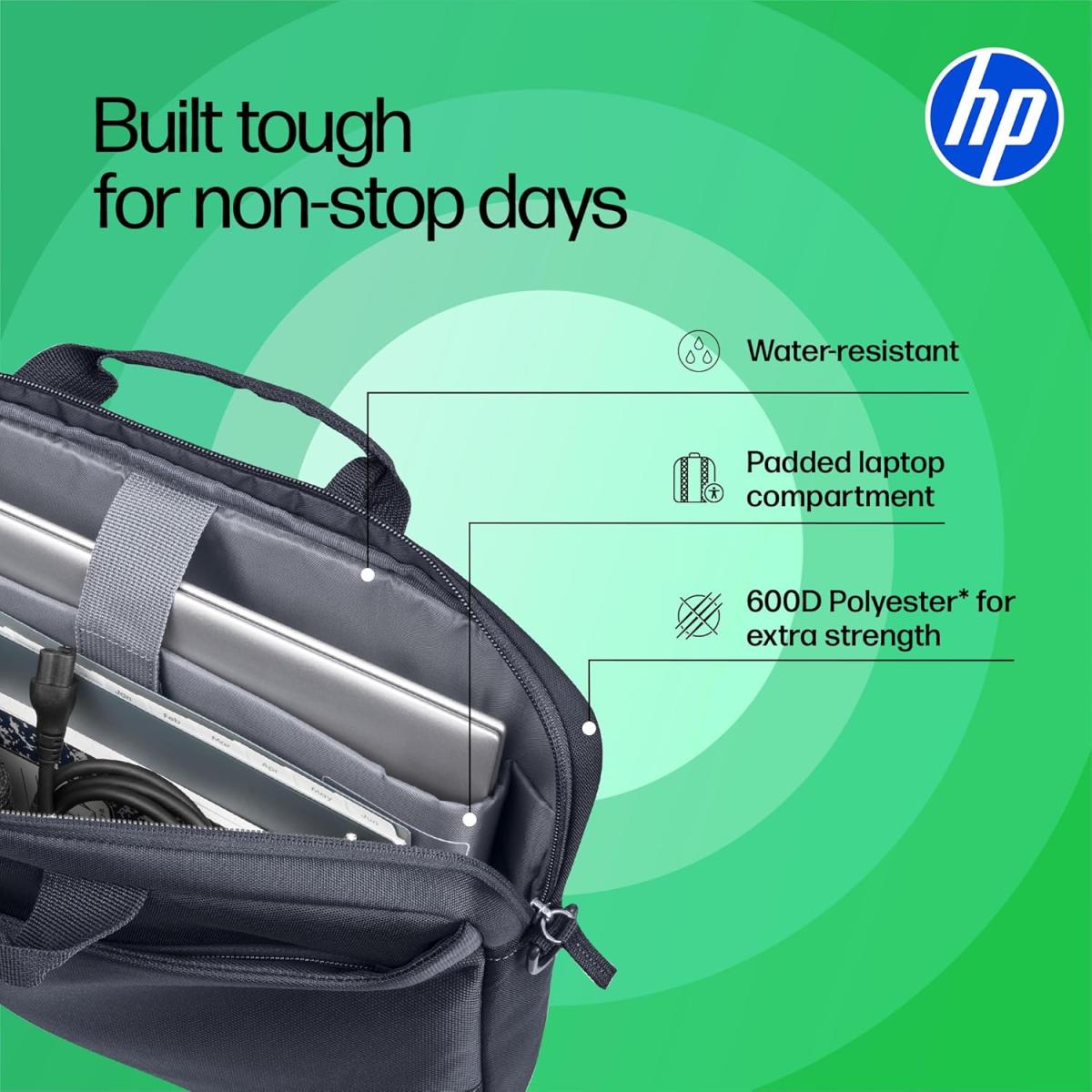 HP laptop for portable computing
