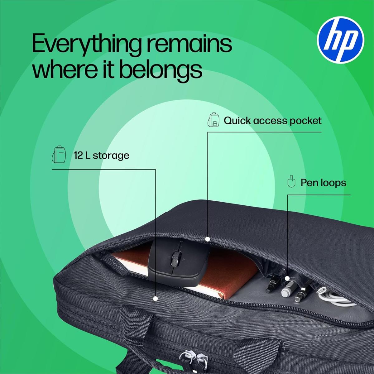 HP laptop for portable computing