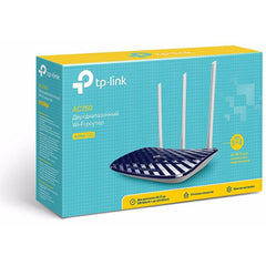 Tp Link C20 Ac750 Dual Band Wireless Cable Router, 4 10/100 Lan + 10/100 Wan Ports, Support Guest Network And Parental Control, 750mbps Speed Wi Fi, 3 Antennas - CompuMe