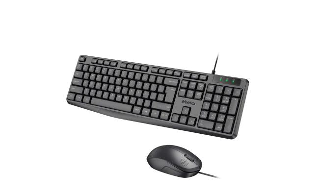Meetion C235 Full Size Silent Wired Office Keyboard & Mouse Combo with gaming keyboard