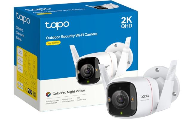 TP - Link C325WB 2k wireless Tapo ColorPro QHD Security Camera Outdoor Daylight Clarity