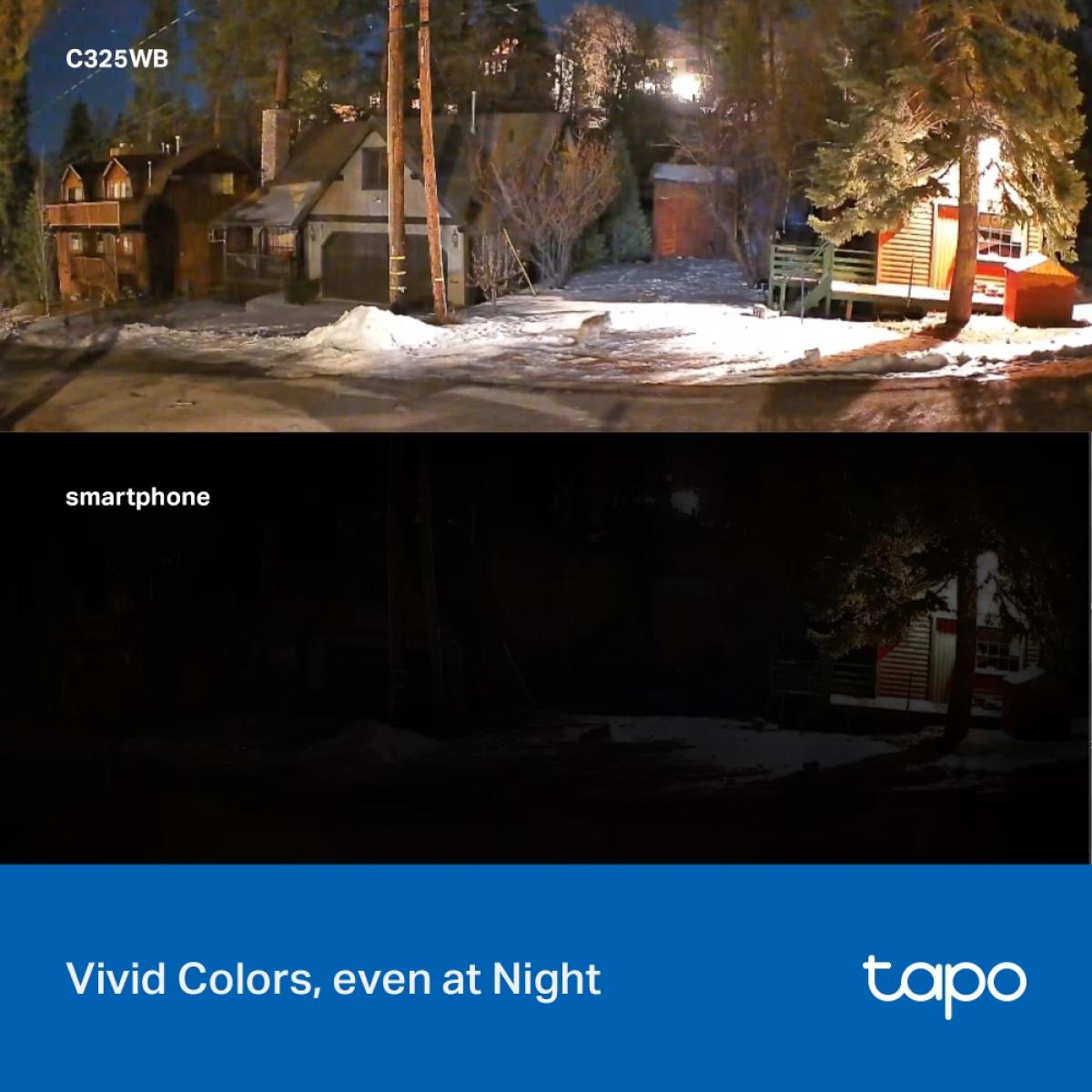 TP - Link C325WB 2k wireless Tapo ColorPro QHD Security Camera Outdoor Daylight Clarity