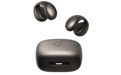 Anker Soundcore C40i, Open Ear Earbuds, Clip On Headphones, Flexible Joint Design, Button Controls, Lightweight Comfort, Stable Fit With Attachable Ear Grips, Expansive Drivers For Clear Sound Black