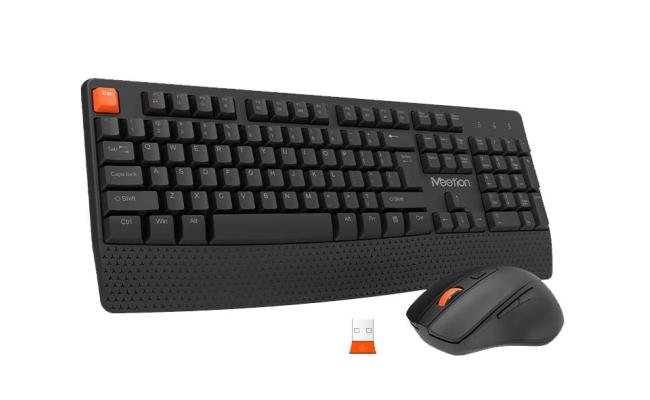 Meetion C4130 Wireless Ergonomic Keyboard & Mouse Combo, gaming keyboard