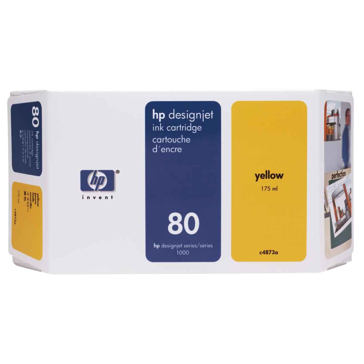 Cartridge HP Inkjet No 80 Yellow