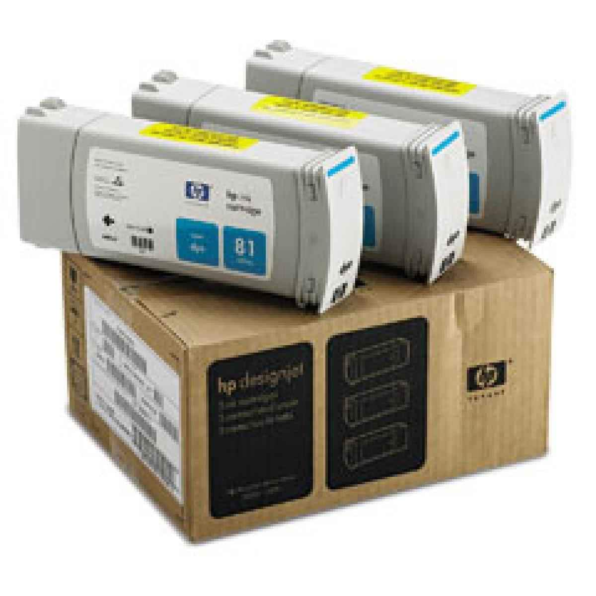 Cartridge HP No 81 3-Cyan