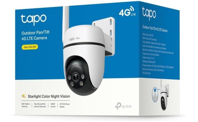 Tp - Link Tapo C501GW Pan/Tilt 4G LTE Outdoor Security Camera