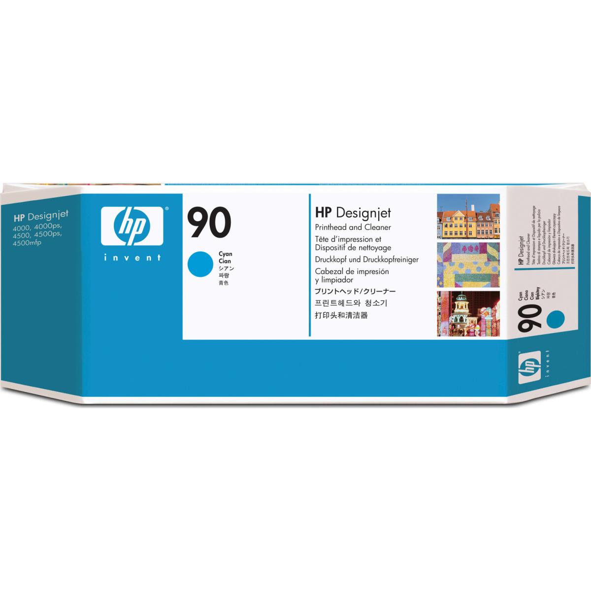 Cartridge HP Inkjet No 90 Cyan