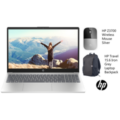 HP (15-fd0268ne) 15.6" FHD SVA, 13th Gen Intel Core i5-1334U, 16GB RAM, M.2 512GB PCIe NVMe, Intel Iris Xe Graphics, Natural Silver Home Or Business Laptop (Customized)