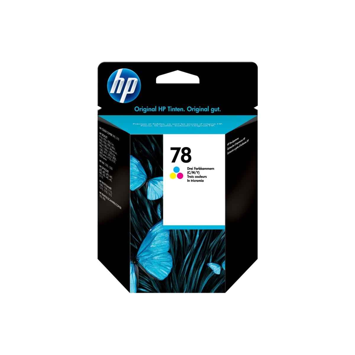 HP 78 Color Original Inkjet Advantage Cartridge For Deskjet 916.920.930.940.950.1180.1220.1280.38