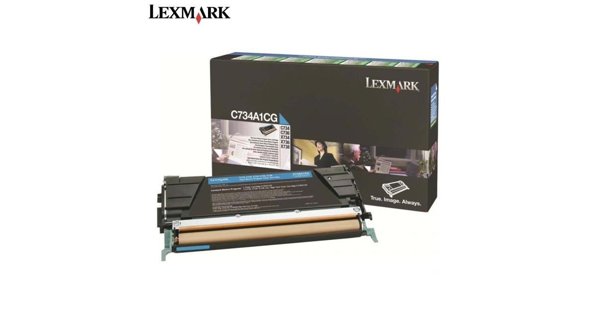 Lexmark Toner C734 toner cartridge for printer supplies