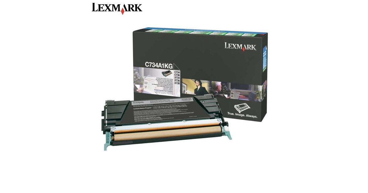 Lexmark Toner C734 toner cartridge for printer supplies