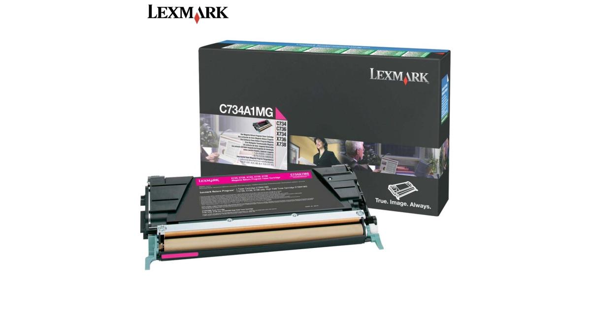Lexmark Toner C734 toner cartridge for printer supplies