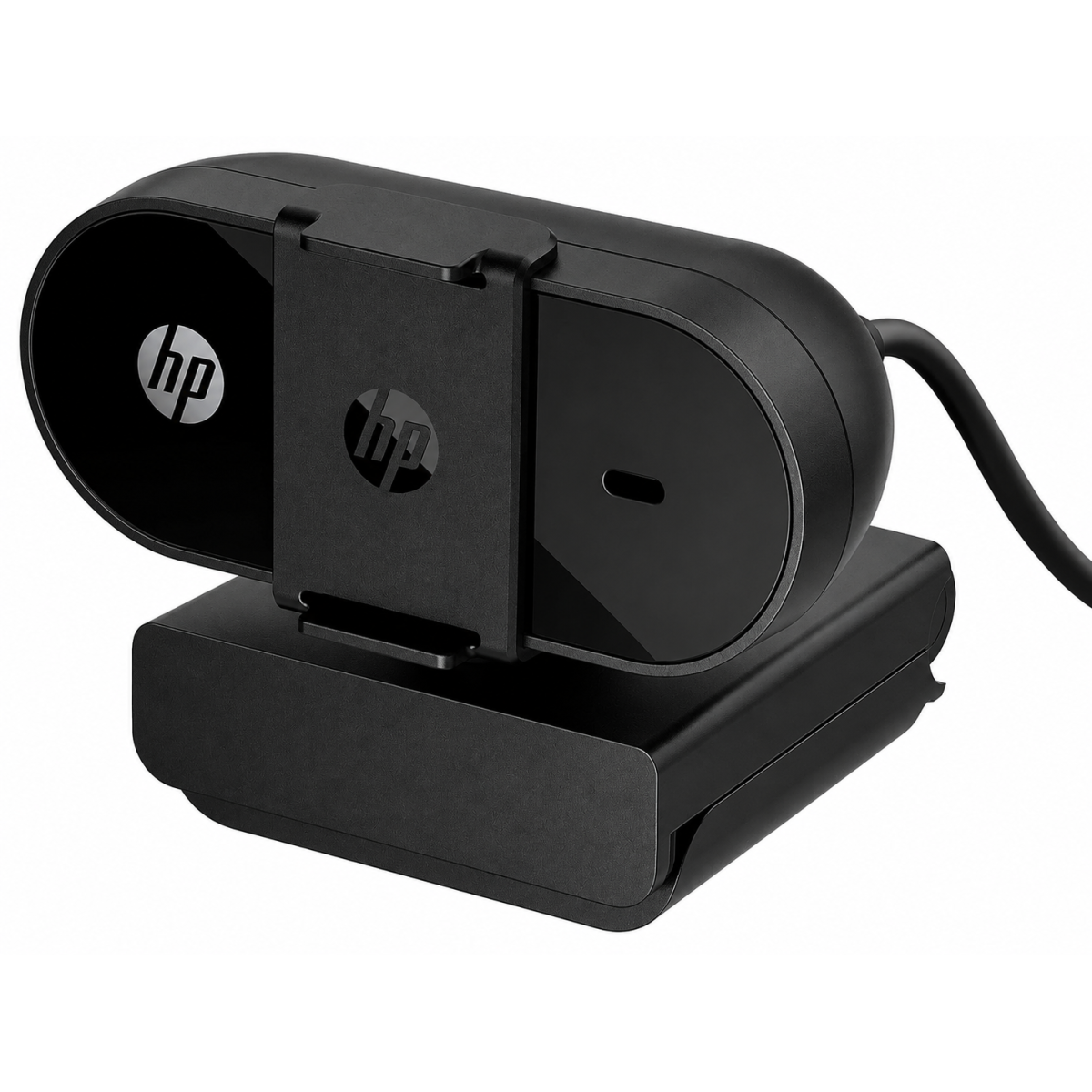 HP 325 Webcam - USB Type A - 1920 x 1080 Video - 66° Angle - Microphone - Notebook, Monitor