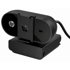 HP 325 Webcam - USB Type A - 1920 x 1080 Video - 66° Angle - Microphone - Notebook, Monitor