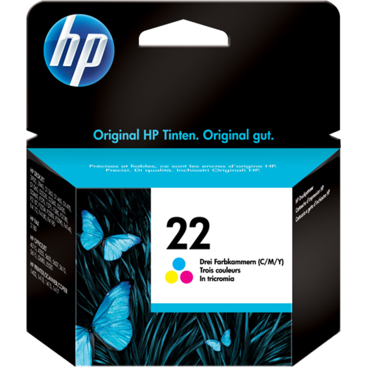 HP 22 Color Original Inkjet Advantage Cartridge For Deskjet 3920.3940.1360.1460.1560.2360.380.2180