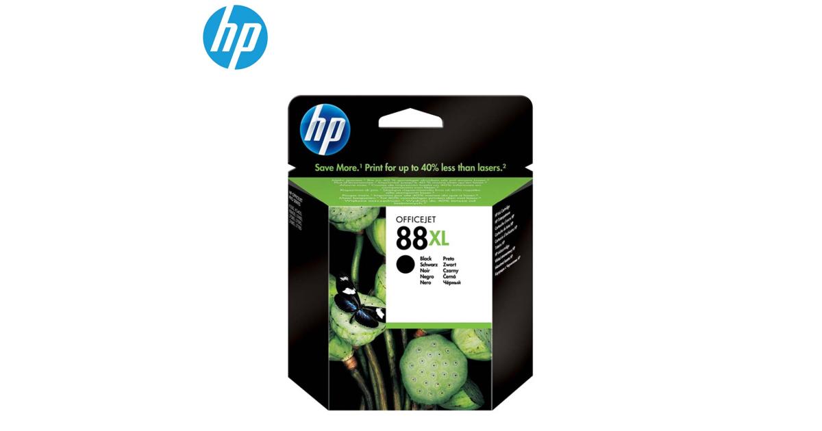HP C9396AE (88XL) High Yield Black Ink Cartridge (Original) - CompuMe