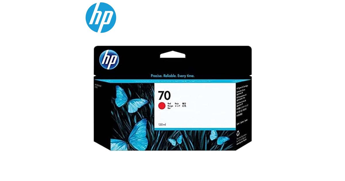 HP C9456A (70) Red Ink Cartridge (Original) - CompuMe