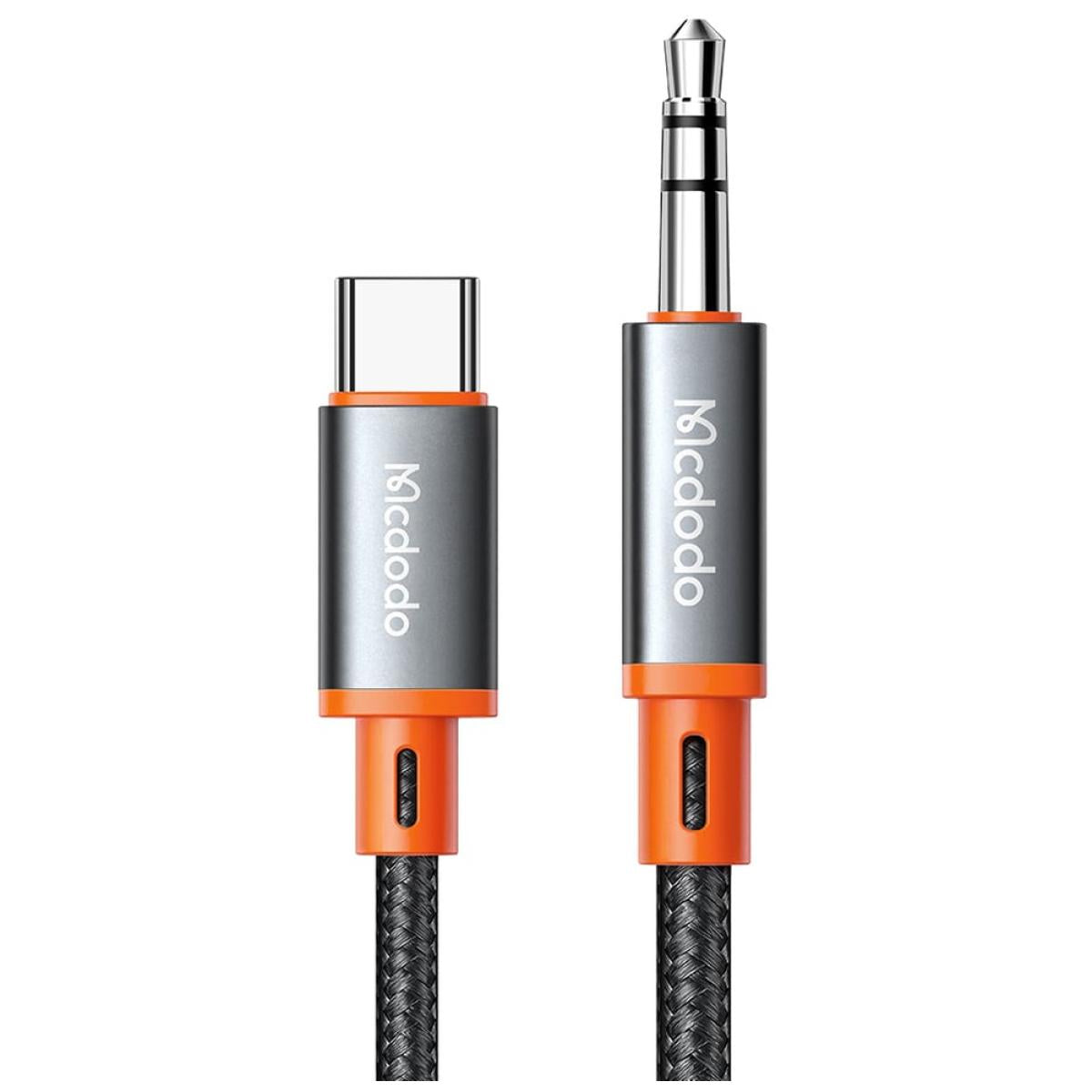 Mcdodo CA-082 / CA-0820 Castle Series USB-C to 3.5mm Audio Cable 1.2m Black
