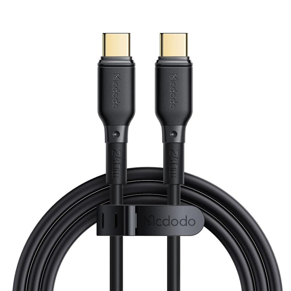 Mcdodo CA-3310 Series 240W Type-C to Type-C PD3.1 Fast Charging, Data Sync Cable 1.2m (Black)
