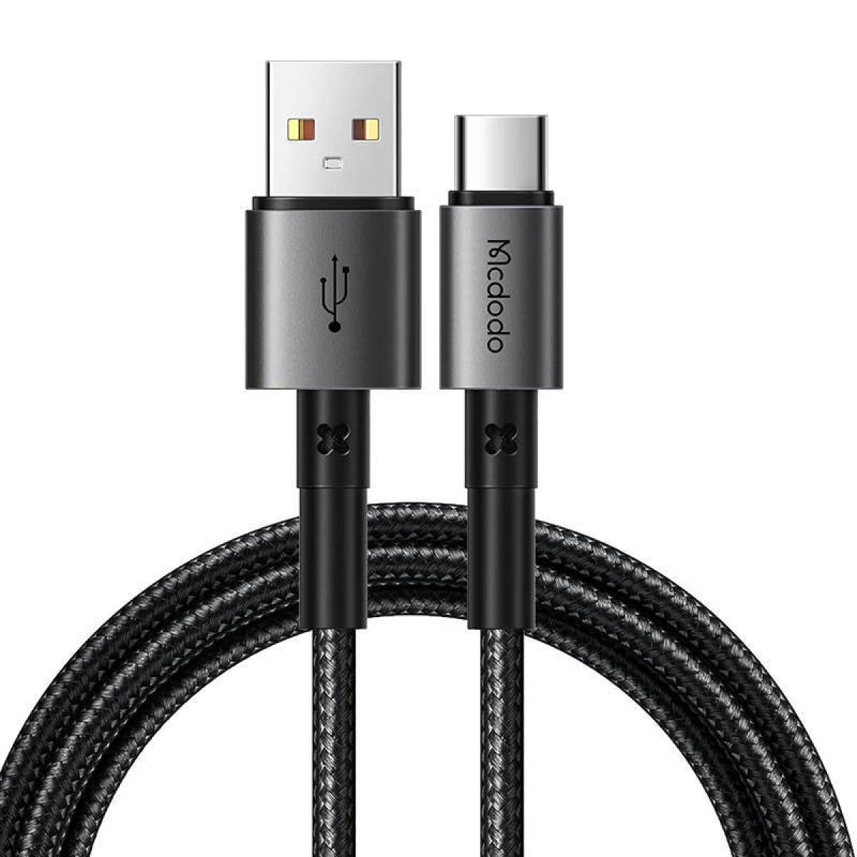 Mcdodo Ca 3591 Charging & Data Cable Usb To Usb C 1.8m 100w, 6a, 480mbps Black - CompuMe