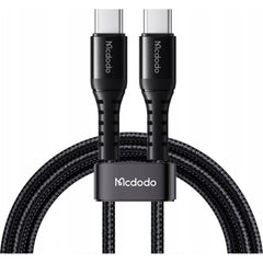 Mcdodo Ca 5641 60w 3a Type C To Type C 1m Charging And Data Cable Black - CompuMe