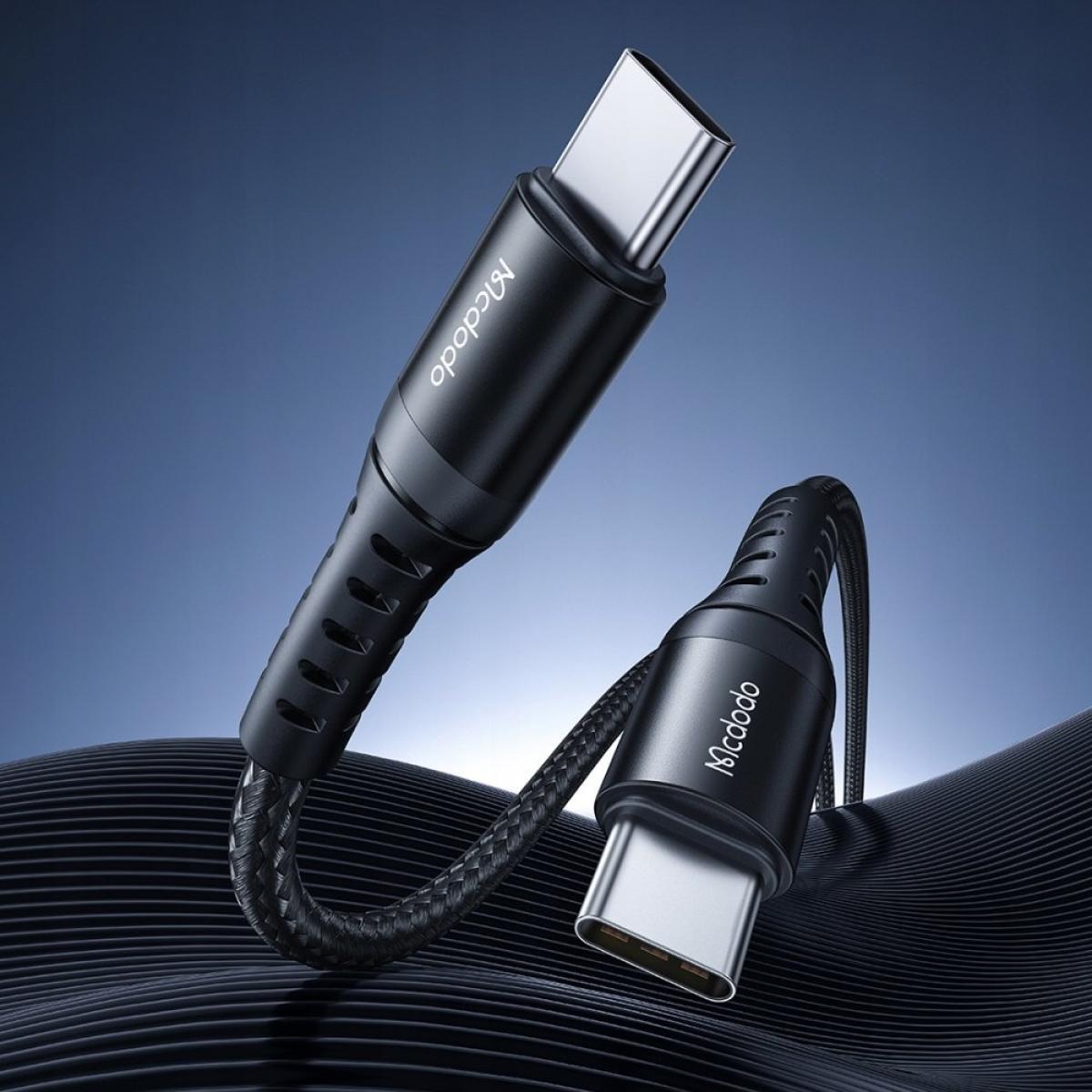 Mcdodo Ca 5641 60w 3a Type C To Type C 1m Charging And Data Cable Black Mcdodo Ca 5641 60w 3a Type C To Type C 1m Charging And Data Cable Black