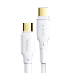 Mcdodo Ca 8350 Pd Type C To Type C Data & Fast Charging 100w Cable White