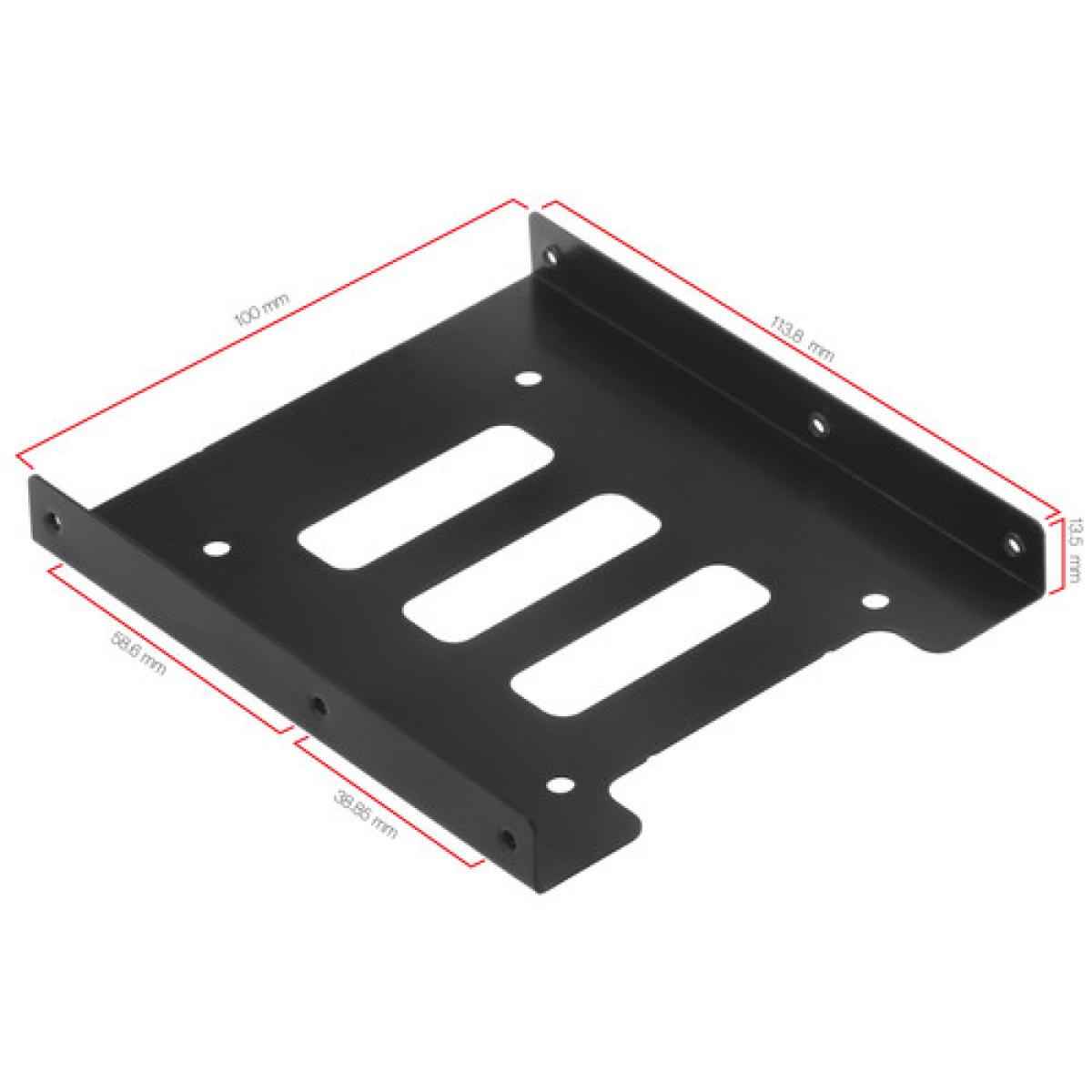 2.5" to 3.5" SSD HDD Metal Hard Drive Holder for PC